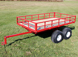 7740UTV Utility Vehicle Tandem Trailer